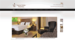 Desktop Screenshot of hotelwaisenhaus.de