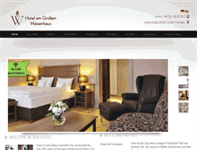 Tablet Screenshot of hotelwaisenhaus.de